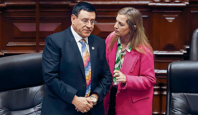 En la mira. La suerte del presidente del Congreso, Alejandro Soto, depende de los votos que tenga a su favor. Foto: Antonio Melgarejo/La República