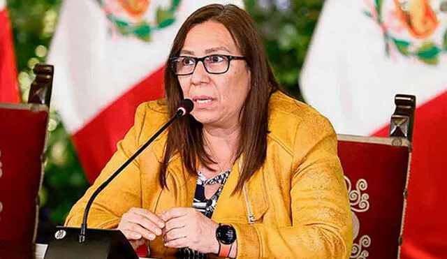 Nelly Paredes, ministra de Desarrollo Agrario y Riego. Foto: difusión