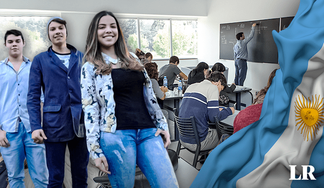 Miles de jóvenes viajan para integrarse a las universidades argentinas en busca de estudiar una carrera profesional. Foto: composición de Alvaro Lozano/LR
