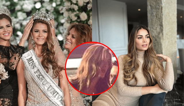 Laura Spoya casi pierde la corona en el Miss Perú Universo 2015 por un ampay. Foto: composición LR/difusión/'Amor, amor, amor'/@lauraspoya/Instagram