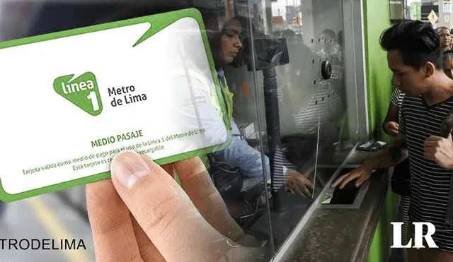 La tarifa para medio pasaje en el metro de Lima es única. Foto: composición de Fabrizio de Oviedo/ La República/Metro de lima.
