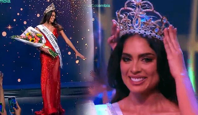 Camila Avella se coronó Miss Universe Colombia 2023. Foto: composición/LR/captura RCN