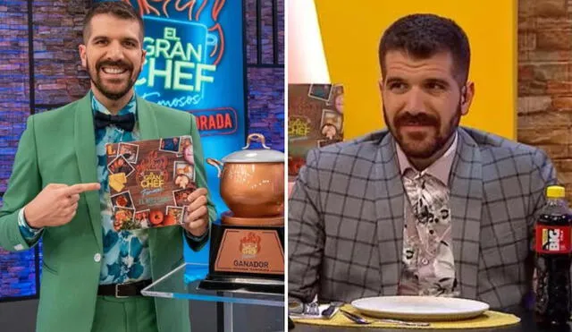 José Peláez es el presentador de 'El gran chef: famosos' desde hace tres temporadas. Foto: composición LR/captura de Instagram/captura de Latina