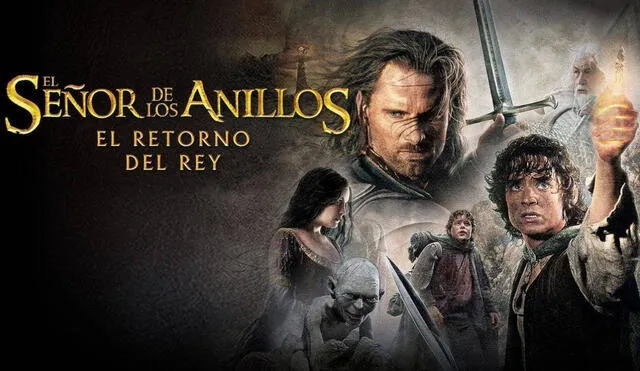 'El señor de los anillos: el retorno del rey' se estrenó en el 2003. Foto: New Line Cinema