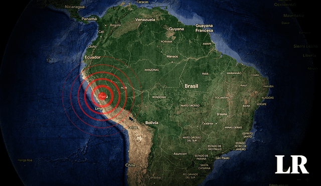 Un fuerte temblor de magnitud 6,1 remeció Colombia y dejó un fallecido hace unos días. Foto: composición LR/Google Earth