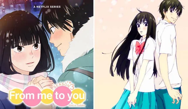 El anime 'Kimi ni todoke' regresará a la pantalla después de 14 años. Foto: composición LR/Netflix/Production I.G.