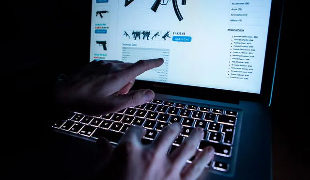 En la Dark Web puedes hallar, por ejemplo, venta de armas. Foto: Observer