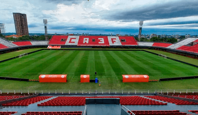 El estadio Antonio Aranda de Ciudad del Este es sede del club 3 de Febrero. Foto: APF