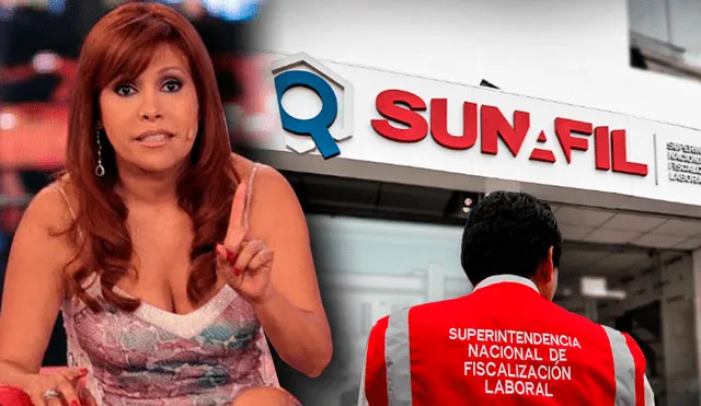 Magaly Medina no se ha pronunciado al respecto sobre la denuncia que interpusieron sus trabajadores ante la Sunafil. Foto: Composición LR / Latina / Sunafil / Difusión