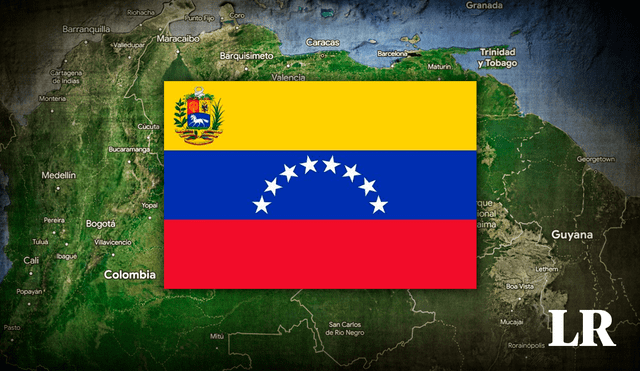 A lo largo de la historia, la bandera de Venezuela ha tenido cambios en el orden de las estrellas y el escudo. Foto: composición LR/Google Earth