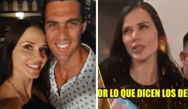 Maju Mantilla vuelve a hablar sobre su esposo Gustavo Salcedo tras ampay. Foto: captura de Willax TV