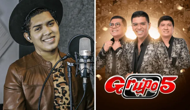 Grupo 5 se fue de gira recientemente y ha sido ovacionado por el público de diferentes partes del Perú. Foto: composición LR/Instagram/Thony Valencia/Grupo 5