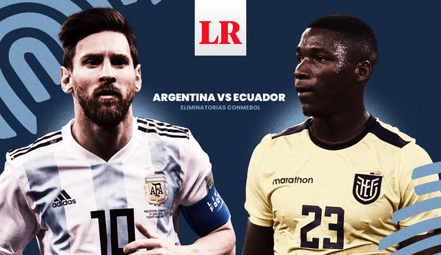 Argentina vs. Ecuador EN VIVO: la Albiceleste y la Tri debutarán en las Eliminatorias 2026. Foto: composición de Jazmín Ceras/La República