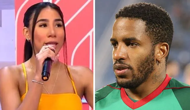 Samahara Lobatón vivió por muchos años con Jefferson Farfán cuando él tenía una relación con Melissa Klug. Foto: composición LR/captura América TV/Jefferson Farfán/Instagram