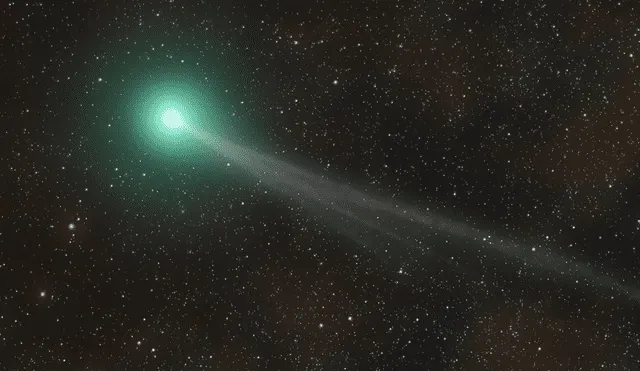 El cometa Nishimura (C/2023 P1) fue descubierto por el astrónomo japonés Hideo Nishimura. Foto: referencial/BBC Sky at Night Magazine