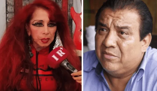 Monique Pardo sostuvo que la imitación de Manolo Rojas la afectó emocionalmente. Foto: composición LR/URPI-LR/Difusión - Video: Panamericana TV