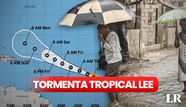No se han pronosticado impactos significativos de la tormenta en República Dominicana.Foto: Composición LR/ ONAMET/ Punta Cana Hits