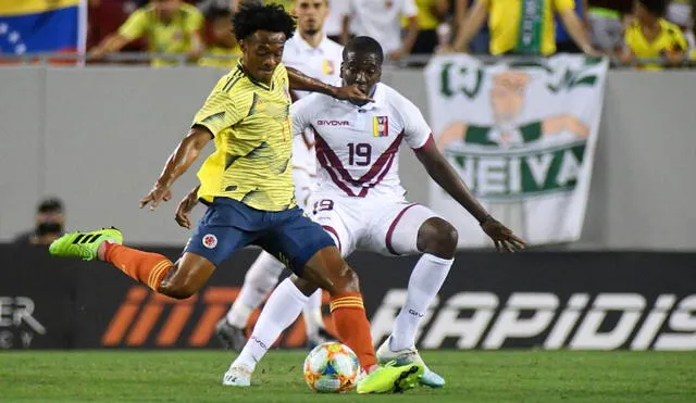 La última vez que Colombia y Venezuela jugaron en Barranquilla por las eliminatorias sudamericanas, fue victoria 3-0 para los cafeteros. Foto: EFE