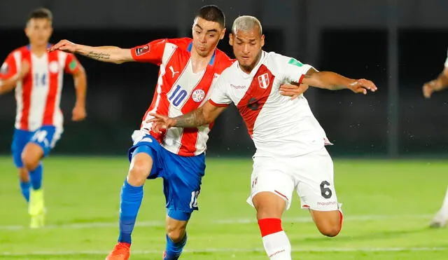 Paraguay y  Perú empataron 2-2 la última vez que jugaron en territorio guaraní. Foto: AFP