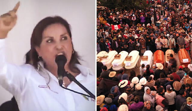 Dina Boluarte se pronuncia desde Junín. Foto: La República - Video: MochumiTV