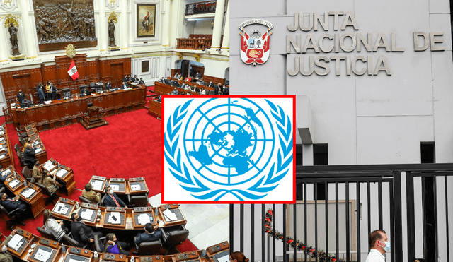 La JNJ rechazó la investigación sumaria realizará el Parlamento hacia sus miembros. . Foto: composición / Andina / Andina / ONU
