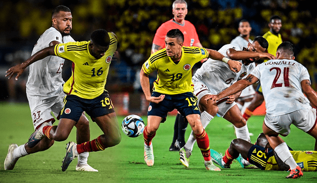 Repasa los mejores momentos del duelo entre Venezuela vs. Colombia EN VIVO por el arranque de las Eliminatorias Sudamericanas 2026. Foto: composición LR/AFP