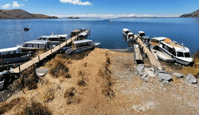 Así lucen los embarcaderos de madera que han sido construidos. Foto: La República