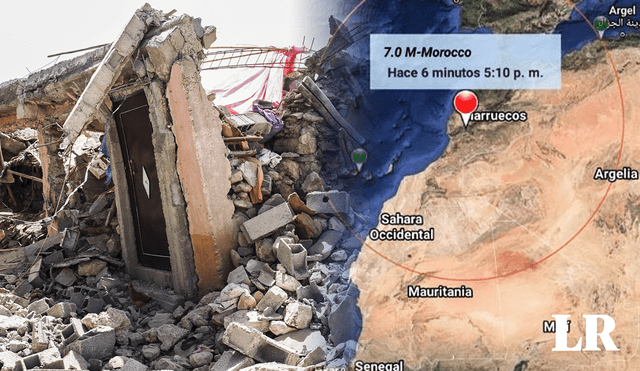 El terremoto de Marrueco se sintió en Portugal y España pero no reportaron víctimas ni daños materiales. Foto: Composición de Fabrizio Oviedo/LR/AFP