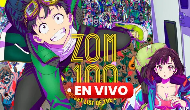 El anime 'Zom 100' se empezó a emitir en julio de 2023. Foto: BUG FILMS
