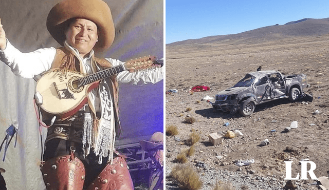 Néstor Layme pereció en carretera de Arequipa junto a su pequeño hijo y su suegra. Foto: composición LR/difusión