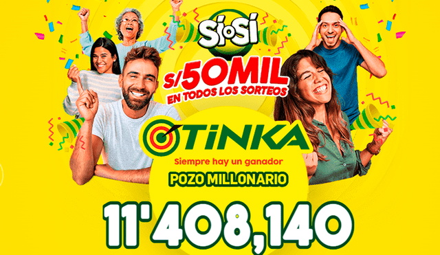 El pozo millonario de la Tinka superó los 11 millones. Descubre AQUÍ los números ganadores. Foto: Intralot