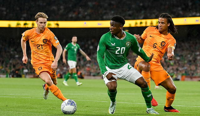 Irlanda tiene un partido más que Países Bajos en el grupo B. Foto: Ireland Football