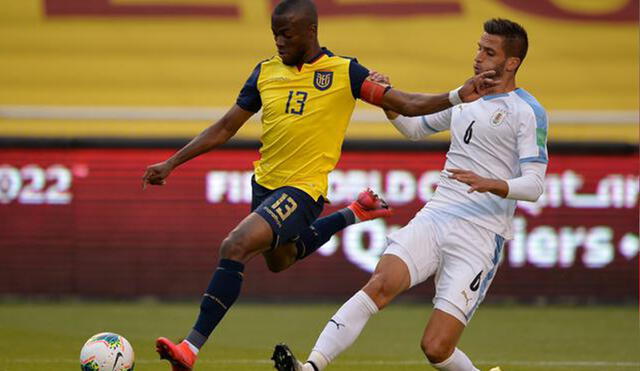 Ecuador le ganó 4-2 a Uruguay como local en la última eliminatoria. Foto: AFP
