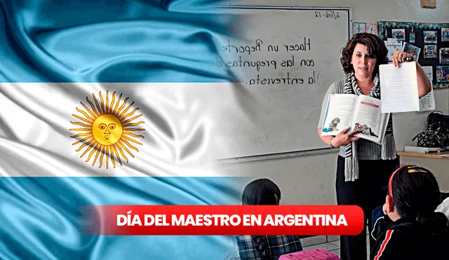 El Día del Maestro en Argentina se celebra cada 11 de septiembre. Foto: composición LR/El Ucabista/UNLP
