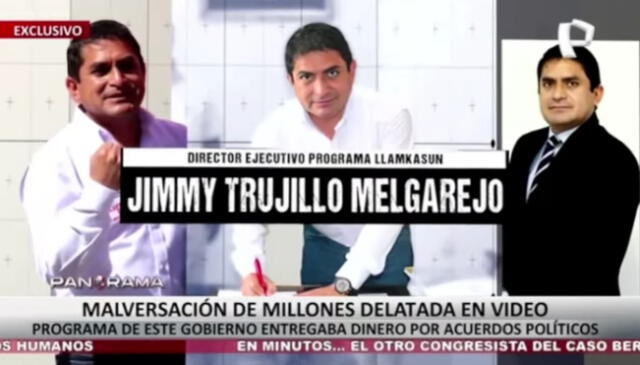 Jimmy Trujillo Melgarejo presuntamente direccionaría dinero del Estado hacia el Callao sin ningún criterio válido. Foto y video: Panorama