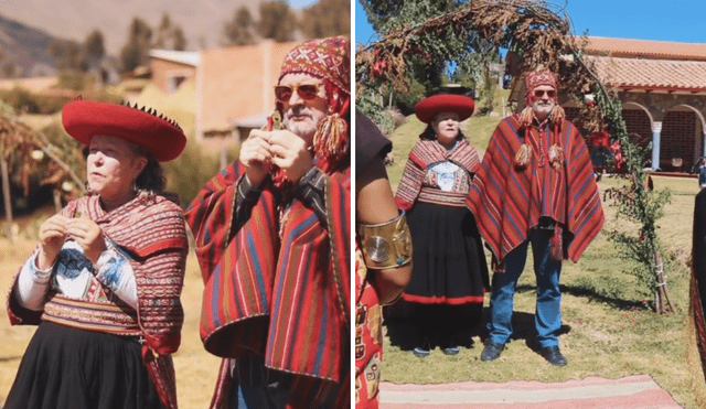 La pareja también invitó a sus testigos para la ceremonia. Foto: captura de video/@reyor20/TikTok - Video: @reyor20/TikTok