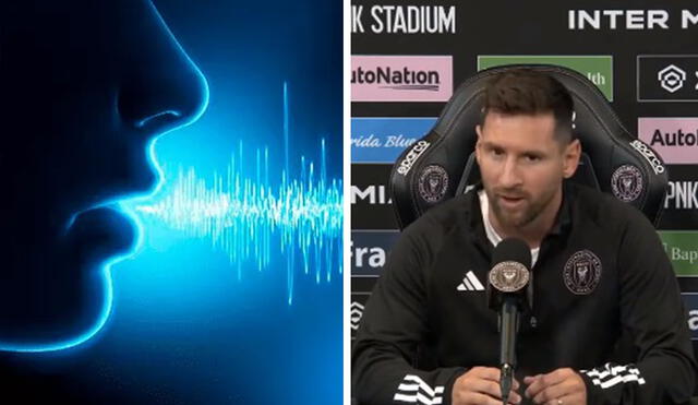 Aunque juega en Estados Unidos, Lionel Messi no suele declarar en inglés a los medios. Foto: composición LR/captura de Inter Miami CF