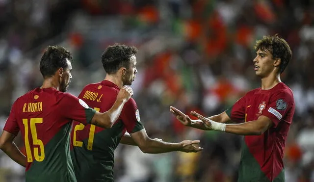 Portugal es líder de su grupo con 18 puntos. Foto: AFP