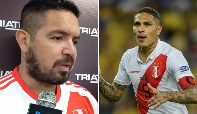 'Loco' Vargas habló de Paolo Guerrero previo al Perú vs. Brasil. Foto: composición LR/AFP