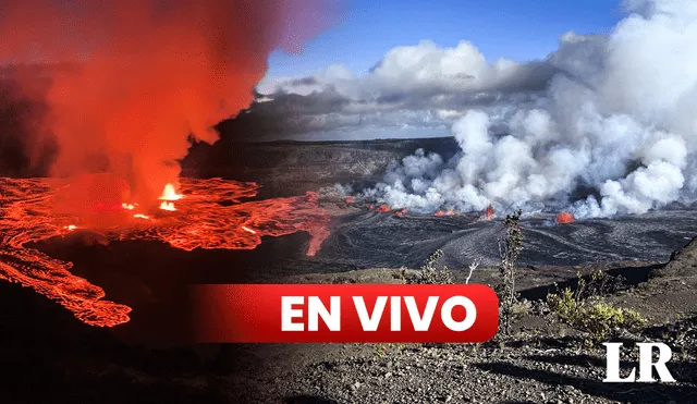 mapa del volcán kilauea