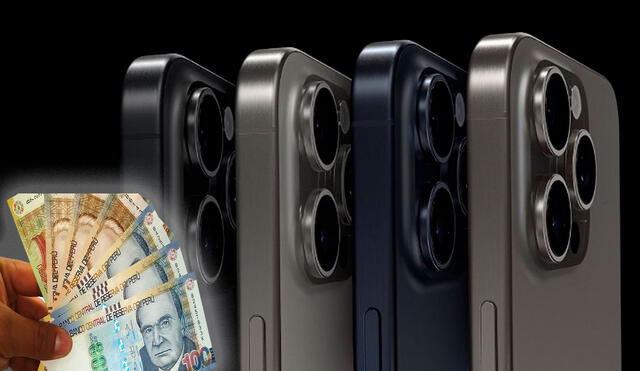 Los iPhone 15 Pro y iPhone 15 Pro Max son los modelos más caros. Foto: Apple/Peru Hop