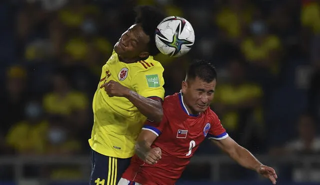 Chile vs. Colombia: ambas selecciones han quedado fuera de los dos últimos mundiales. Foto: AFP