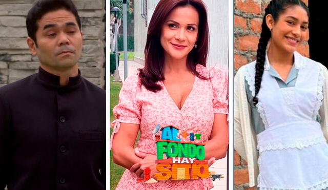 'Charo', Hiro y July son parte del elenco de 'Al fondo hay sitio 10'. Foto: América TV