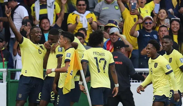 La selección ecuatoriana recibió a Uruguay por la segunda fecha de las Eliminatorias. Foto: EFE