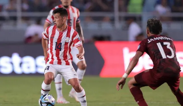 La selección paraguaya visitó a la venezolana por la segunda fecha de las Eliminatorias. Foto: X/Albirroja