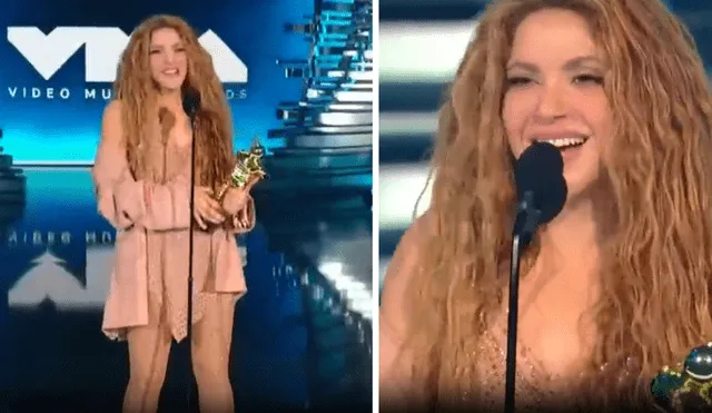 Shakira recibió importante reconocimiento en los MTV VMAs. Foto: composición LR/ captura Paramount