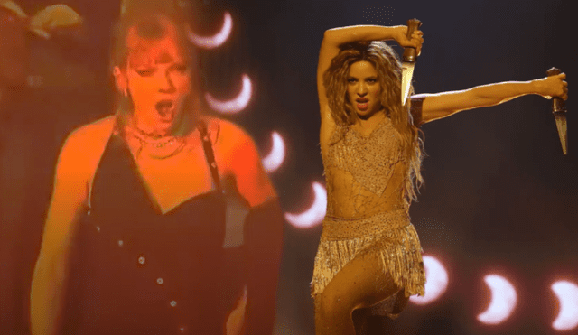 Shakira puso a bailar en todos los presentes en los MTV VMAs 2023. Foto: composición LR/Twitter/La Opinión - Video: Twitter