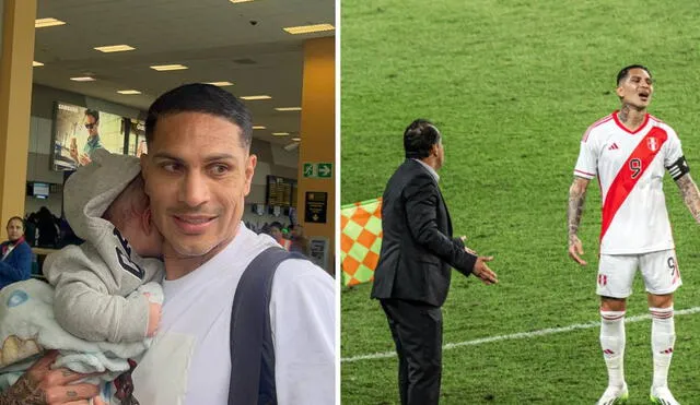 Paolo Guerrero fue consultado sobre su discusión con Juan Reynoso tras el gol de Marquinhos. Foto: GLR/María Ponce/Pase Filtrado