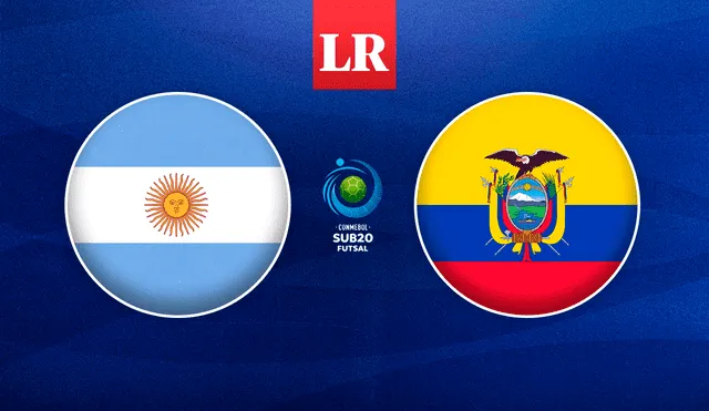 ¿A qué hora y dónde ver Argentina vs Ecuador futsal? Consulta aquí todo sobre el partido por el Sudamericano de Futsal Sub-20. Foto: composición LR