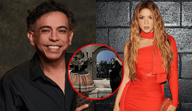 En la década de los 90, Ernesto Pimentel llevó a Shakira a comer hamburguesas luego de sacarla de una discoteca en Miraflores. Foto: composición LR/captura Instagram/ América TV